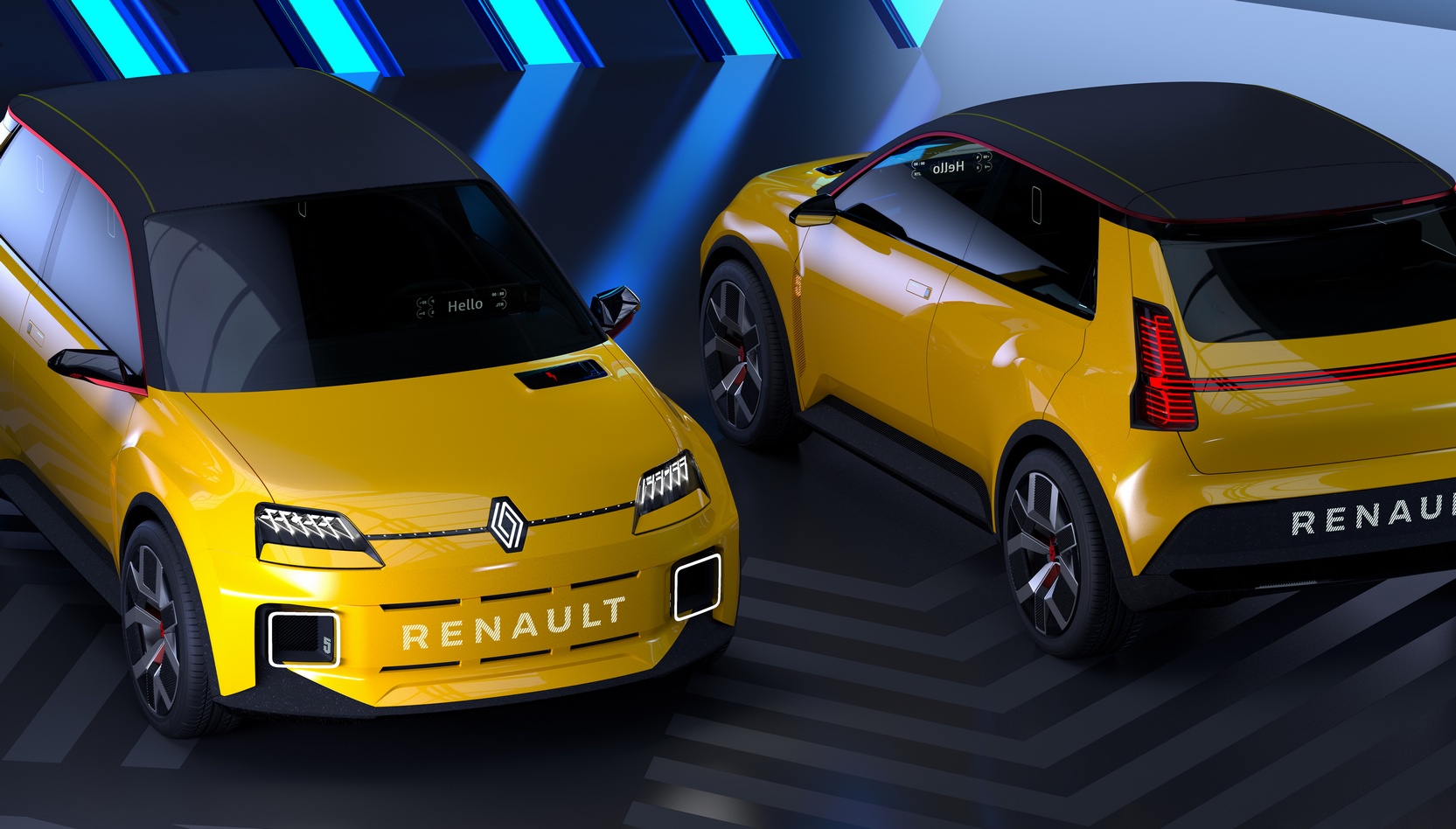 Nouvelle Renault R5 duo
